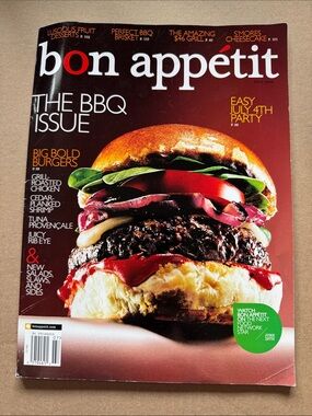 5/$15 Bon Appetit Magazine - The BBQ Issue